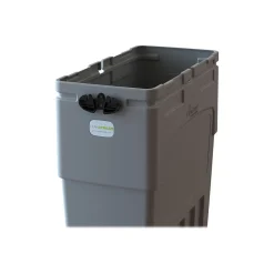 LeanStream Trash Can, 23 Gallon, Gray (LS1-002)<CleanRiver Hot