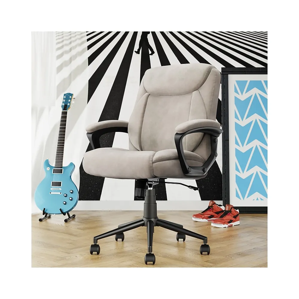 Ergonomic Chairs*Click365 Transform 1.0 Ergonomic Fabric Swivel Desk Chair, (CCHR10001D) Beige