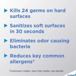 4 in One Disinfectant & Sanitizer, Lavender, 14 oz. (32512)<Clorox Online