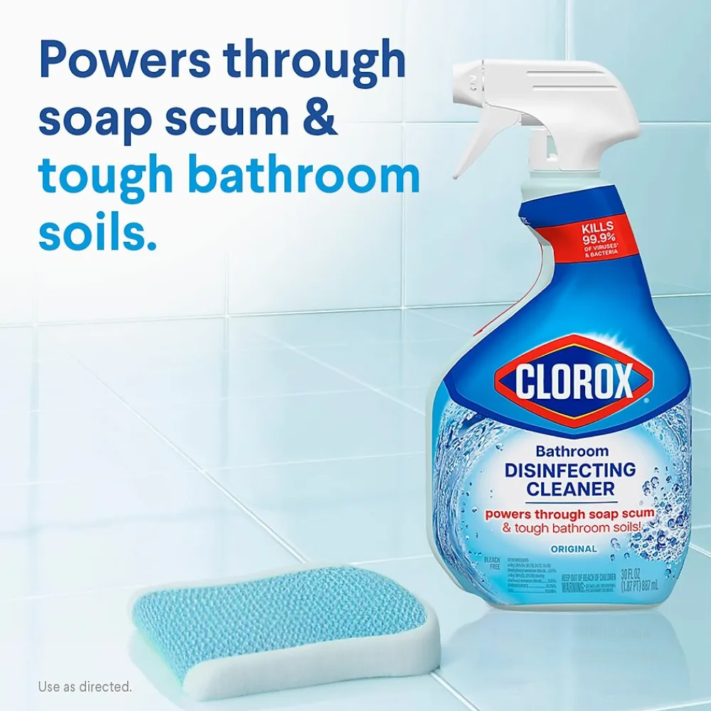 Bathroom Disinfectant, 30 oz. (08033)<Clorox New