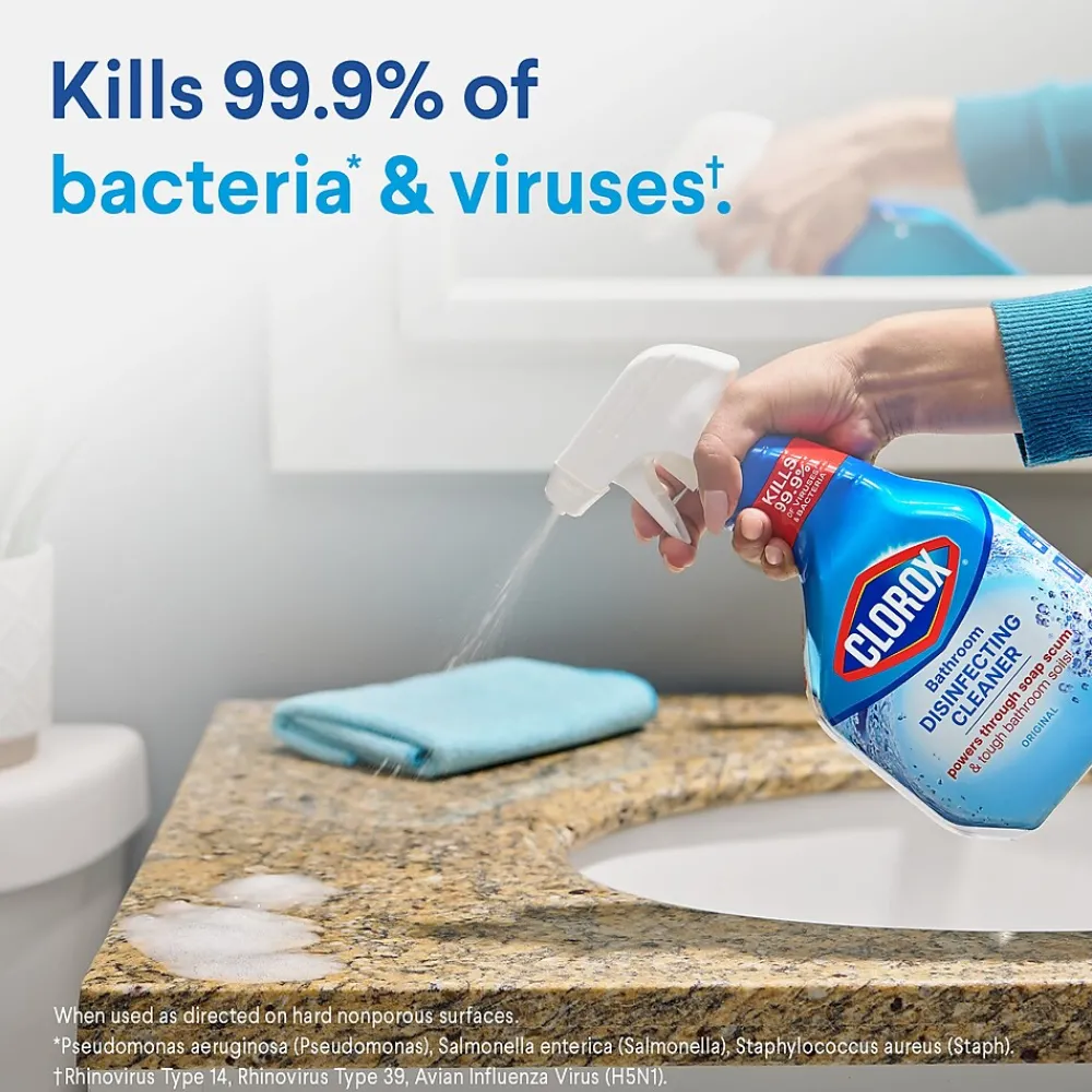 Bathroom Disinfectant, 30 oz. (08033)<Clorox New