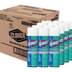 Commercial Solutions All-Purpose Cleaners & Spray Disinfectant, Fresh Scent, 19 oz., 12/Carton (CLO38504CT)<Clorox