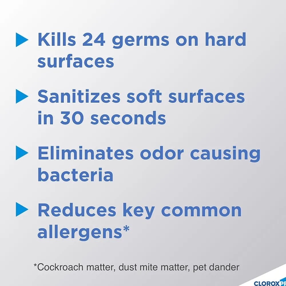 Pro 4 in One Disinfectant & Sanitizer, Citrus Scent, 14 oz., 12/Carton (31043)<Clorox