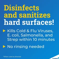 Anywhere Daily Disinfectant and Sanitizer, 32 fl. oz., 12/Carton (CLO01698CT)<CloroxPro Online