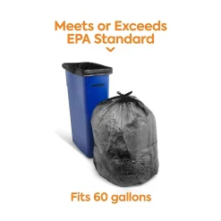 ™ 60 Gallon Trash Bag with 30% PCR, 38