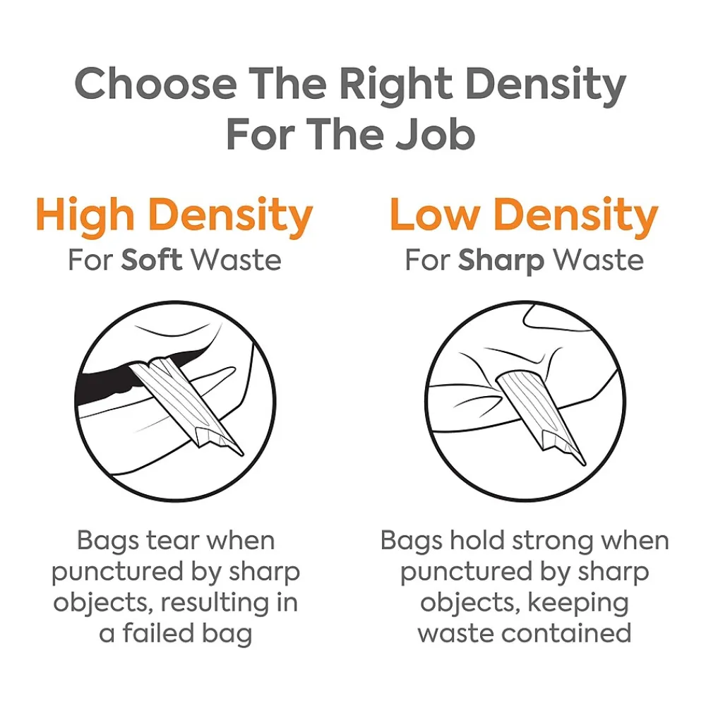 ™ 40-45 Gallon Trash Bag, 40" x 46", Low Density, 0.9 Mil, Green, 100 Bags/Box (CW62404)<Coastwide Professional Discount