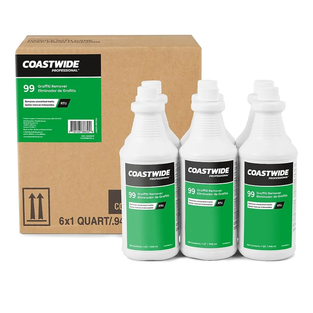 Degreaser Graffiti Remover 99, 0.95L, 6/Carton (CW990032-A)<Coastwide Professional