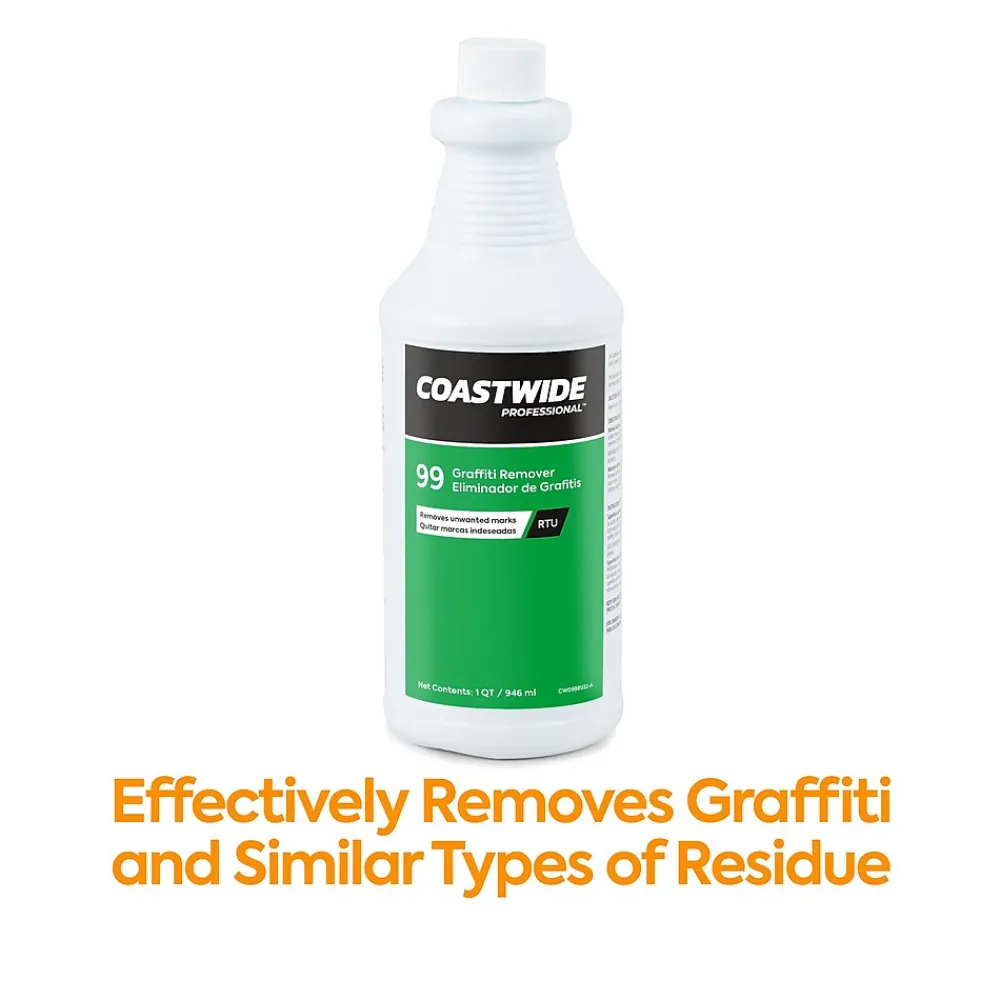 Degreaser Graffiti Remover 99, 0.95L, 6/Carton (CW990032-A)<Coastwide Professional