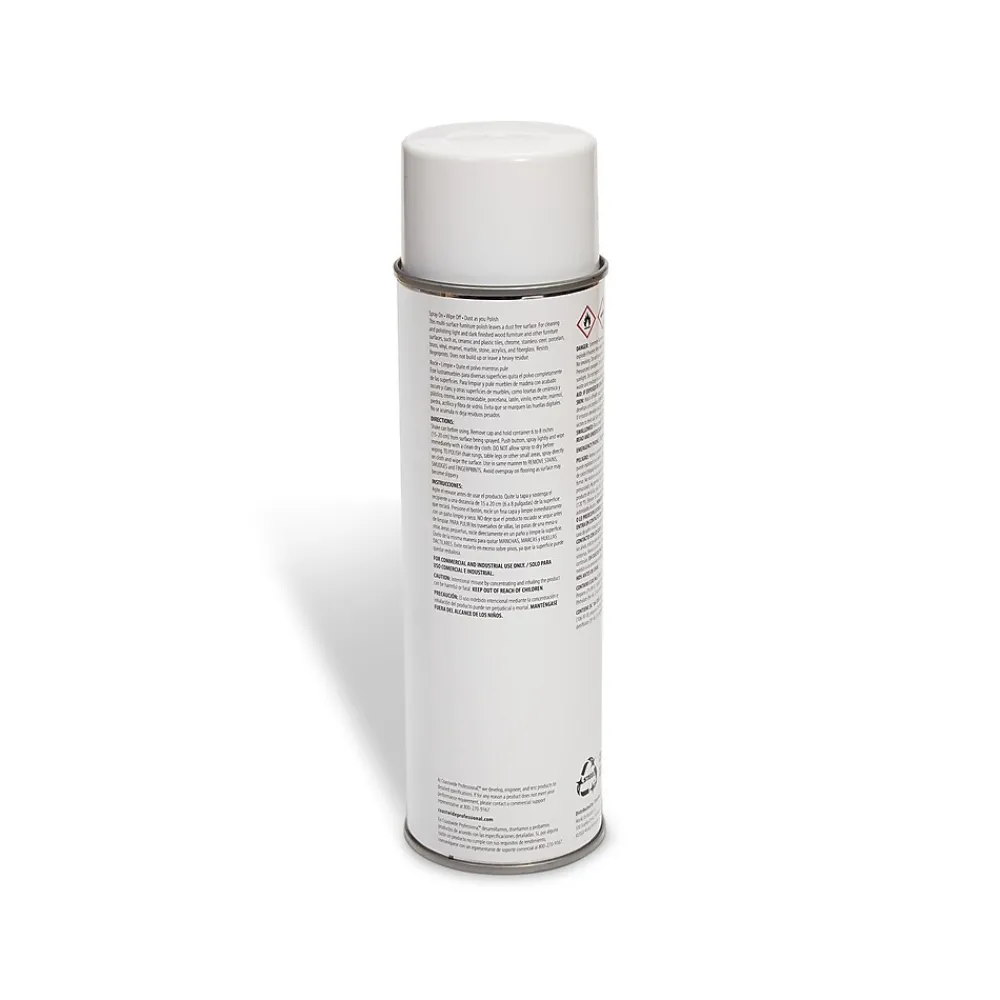 ™ Furniture Polish, Lemon Scent, 19 Oz., 6/Carton (CW58512-A)<Coastwide Professional Clearance