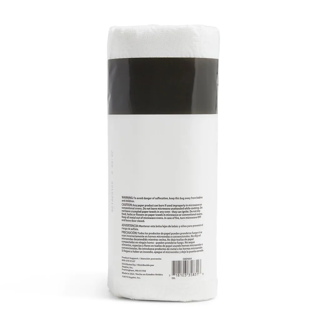 Coastwide Professional ™ Kitchen Rolls Paper Towels, 2-Ply, 85 Sheets/Roll (CW21810)