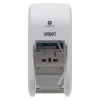 Compact 2-Roll Vertical Coreless Toilet Paper Dispenser by GP PRO, White (56767A)<Georgia-Pacific