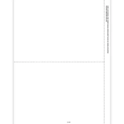 Tax Forms*ComplyRight 2024 1099 Tax Form, 2-Part, 2-Up, 50/Pack (514450)