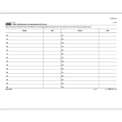 Tax Forms*ComplyRight 2024 1094-C Tax Form, 1-Part, White/Black, 50/Pack (1094CT50)