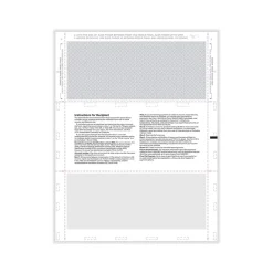 Tax Forms*ComplyRight 2024 1099-NEC Tax Form, 1-Part, 500/Pack (NEC5501)