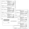 Tax Forms*ComplyRight 2024 1099-NEC Tax Form Envelopes/Recipient Copy Only, 2-Part, 3-Up, Copy B, C/2, 25/Pack (NEC6113E25)