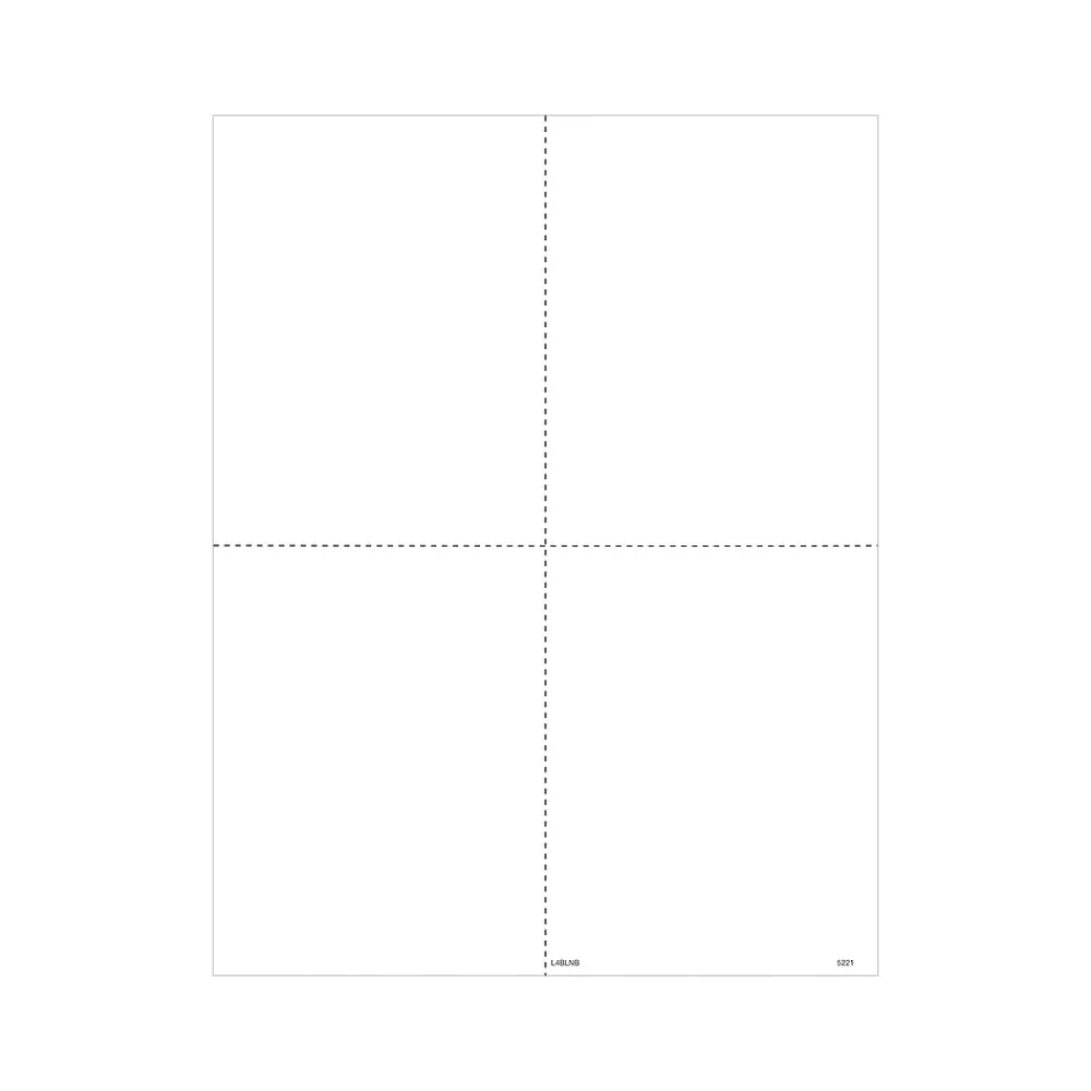 Tax Forms*ComplyRight 2024 W-2 Tax Form, 4-Part, 4-Up, 50/Pack (522150)