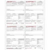 Tax Forms*ComplyRight 2024 W-2 Tax Form, 1-Part, 4-Up, Employee Copy B, C, and 2, 50/Pack (520550)