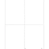 Tax Forms*ComplyRight 2024 W-2 Tax Form, 1-Part, 4-Up, 50/Pack (520950)