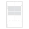 Tax Forms*ComplyRight 2024 W-2 Tax Form, 1-Part, 4-Up, Copy B, C, 500/Pack (PS1289)