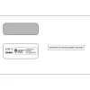 Clearance ComplyRight Moistenable Glue Security Tinted Double Window Tax Envelopes, 5 5/8" x 9", 50/Pack (1095CENV50)