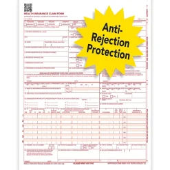 Medical Forms*TFP ComplyRight 1-Part Continuous CMS-1500 Health Insurance Claim Form (02/12), 2,500/Pack (CMS121)