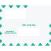 New ComplyRight Self-Seal Tax Envelope, 10" x 13", White/Green, 50/Pack (PEB02)