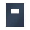 Pocket Folders|ComplyRight Single-Window Tax Presentation Folder, Navy Blue, 50/Pack (PNW22)