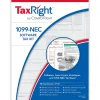 Tax Forms*ComplyRight TaxRight 2024 1099-NEC Tax Form Tax Forms, Envelopes, TipSheet & Software, 4-Part, 50/Pack (NECSC6103ES)