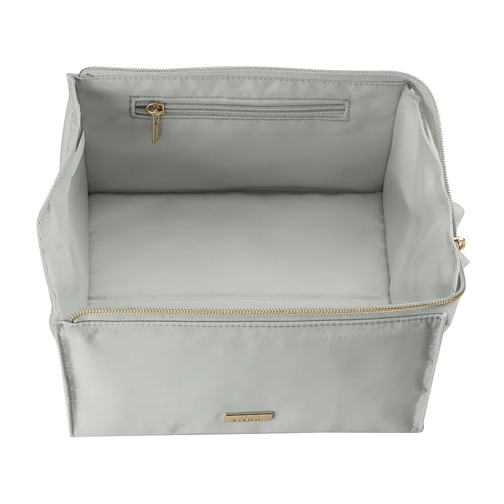 scünci 8.75" Polyester Travel Organizer, Gray (A29714)<Conair New