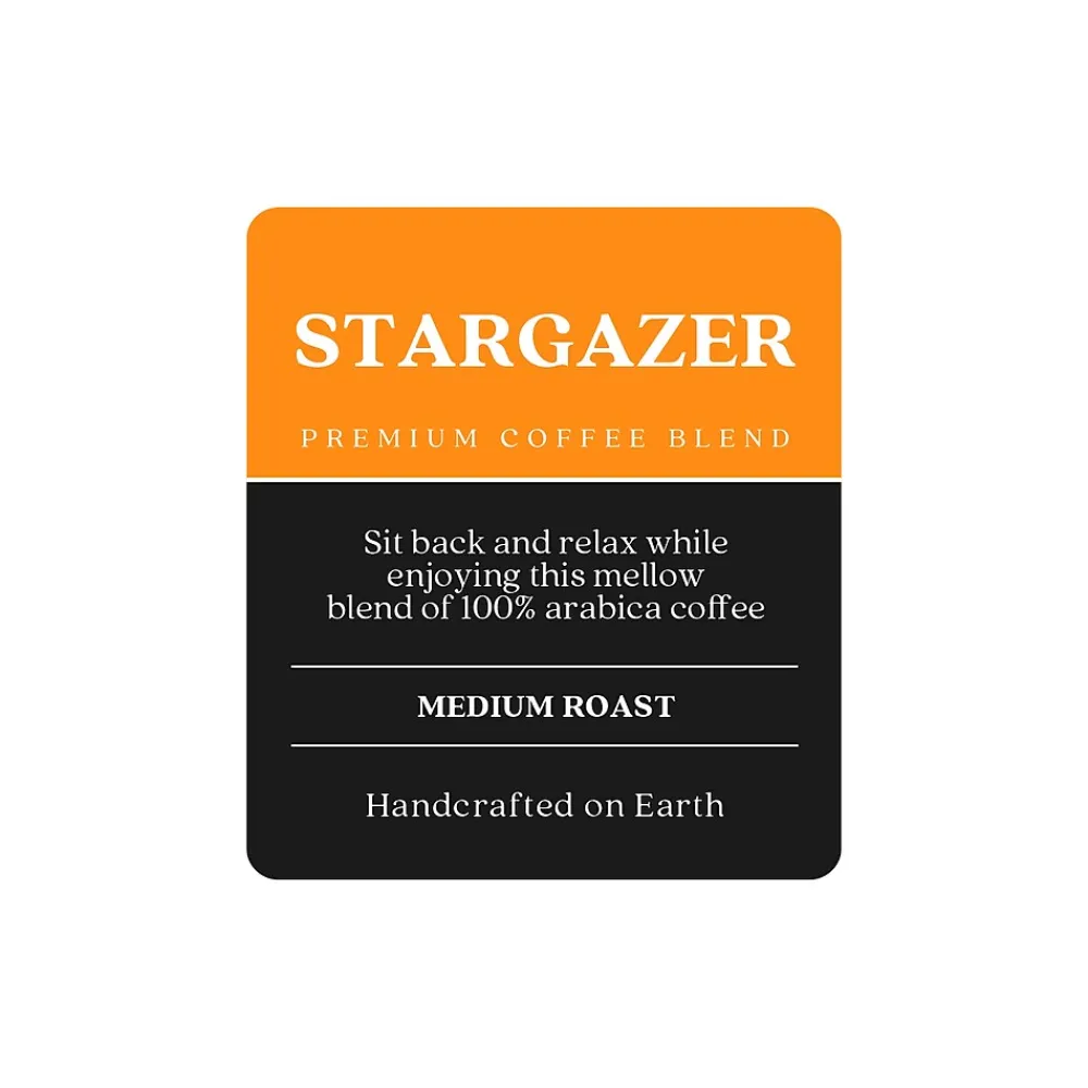 Copper Moon Coffee Copper Moon Stargazer Arabica Ground Coffee, Medium Roast, 12 oz. (205337)