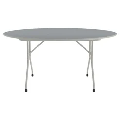 Folding Tables*Correll Folding Table, 62" Dia., Gray (CF60TF-15)
