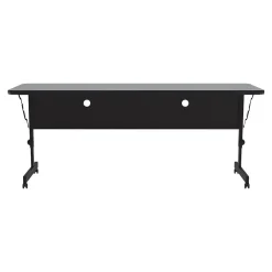 Folding Tables*Correll Folding Table, 72" x 24", Gray Granite (FT2472TF-15)