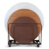Folding Tables*Correll Folding Table Truck in Brown (T456A)