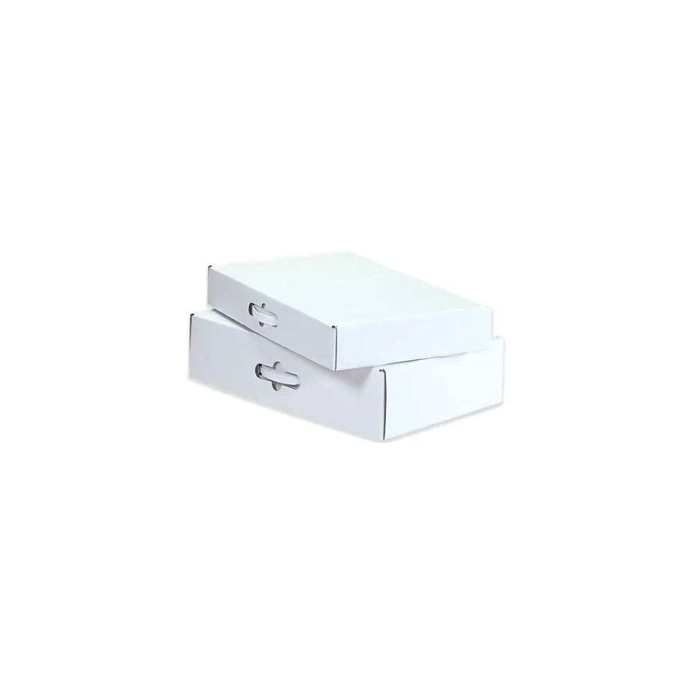 Hot Unbranded Corrugated Carrying Cases, 20" x 11 3/8" x 5 1/2", White, 10/Bundle (MCC5)