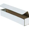 Best Partners Brand Corrugated Mailers, 22" x 6" x 2" White, 50/Bundle (M2262)