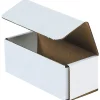 Outlet Unbranded Corrugated Mailers, 9" x 6" x 3", White, 50/Bundle (M963)