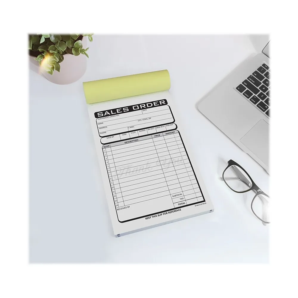 Business Forms*Cosco Business 2-Part Carbonless Sales Orders, 4.25" x 7.25", 50 Sets/Book (074017)