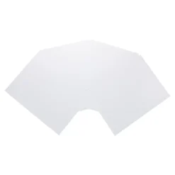 Construction Paper*Crayola Project Premium Construction Paper, White, 50/Pack (99-0081)