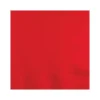 Creative Converting Touch of Color Beverage Napkin, 2-ply, Classic Red, 150 Napkins/Pack (DTC801031BBNAP)