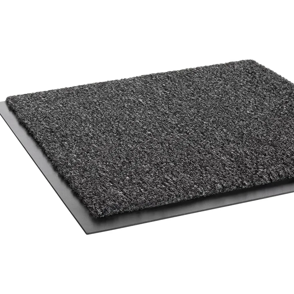 Crown Mats Rely-On Olefin Wiper Mat, 24" x 36", Charcoal (GS 0023CH)