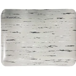 Crown Mats Workers-Delight Spiffy Vinyl Supreme Anti-Fatigue Mat, 24" x 36", French Gray (WV 1223FY)