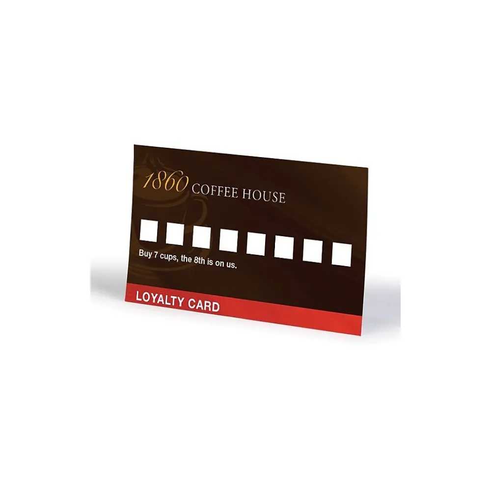 Business Cards*Staples Custom Loyalty Cards