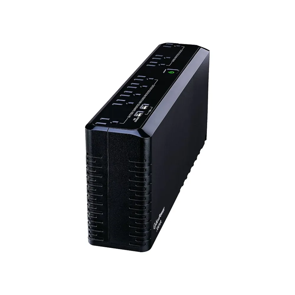CyberPower 700 VA UPS, 8-Outlets, Black (SL700U)