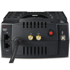 CyberPower Intelligent LCD UPS Series 825VA Battery Backup UPS, 8-Outlets, Black (CP825AVRLCD)