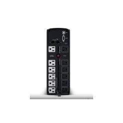CyberPower PFC Sinewave Series 1350VA UPS, 10-Outlets, Black (CP1350PFCLCD)