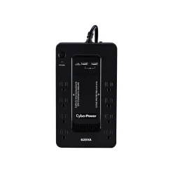 CyberPower Standby Series 625VA 8-Outlet UPS, Black (ST625U)