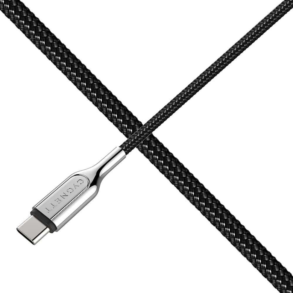 Armored 2.0 USB-C to USB-C Charge and Sync Cable, 6', Black (CY2678PCTYC)<Cygnett Sale