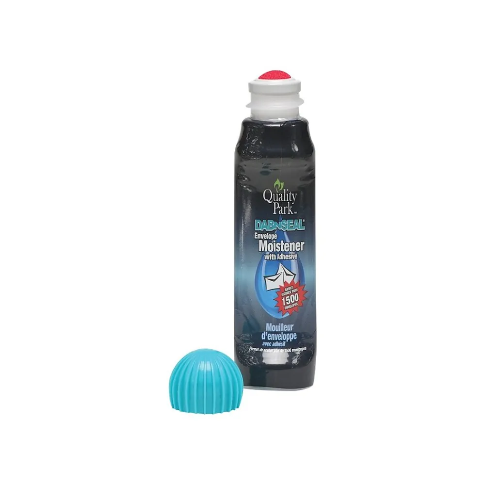Clearance Dab 'N Seal 1.69 oz. Envelope Moistener Sealing Solution, Clear Liquid (QUA46065)