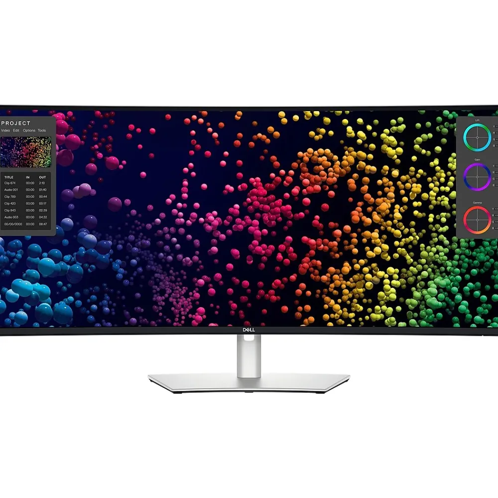 Discount Dell UltraSharp 40" Curved 4K Ultra HD 120 Hz LED Monitor, Silver/Black (-U4025QW)