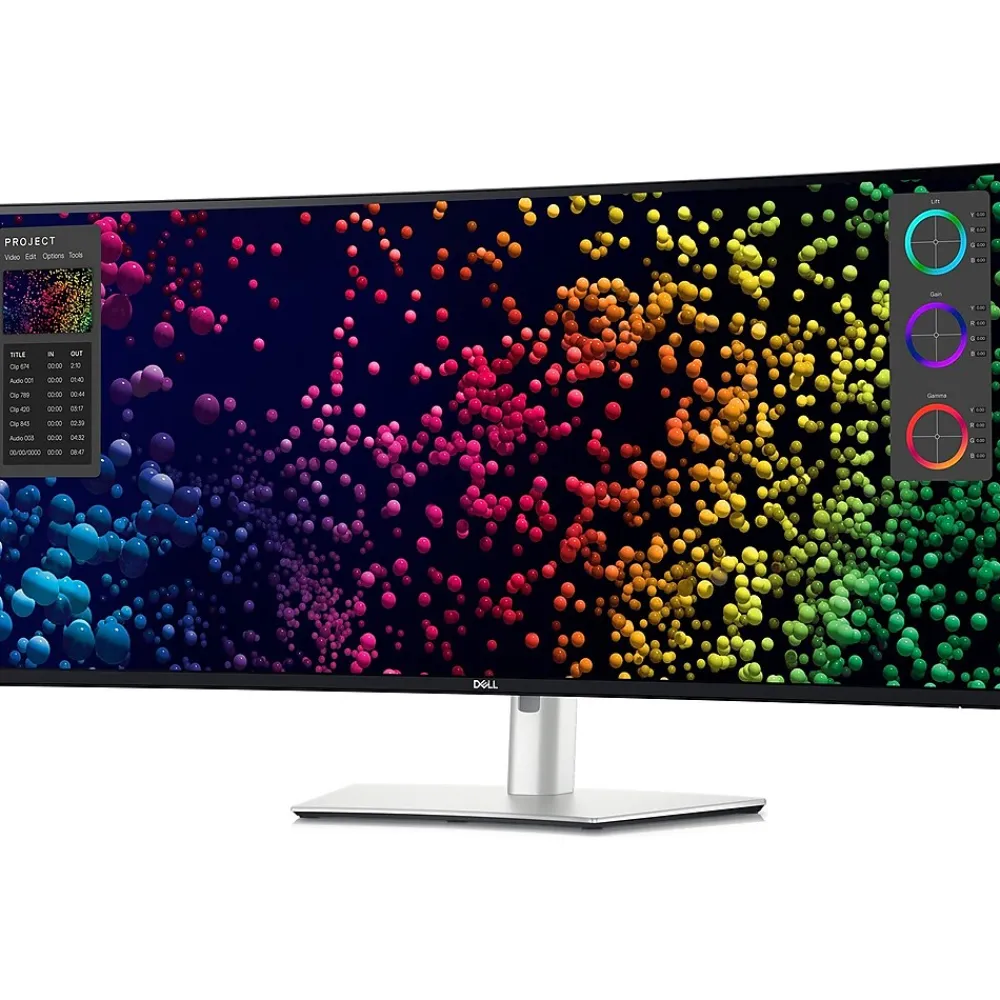 Discount Dell UltraSharp 40" Curved 4K Ultra HD 120 Hz LED Monitor, Silver/Black (-U4025QW)